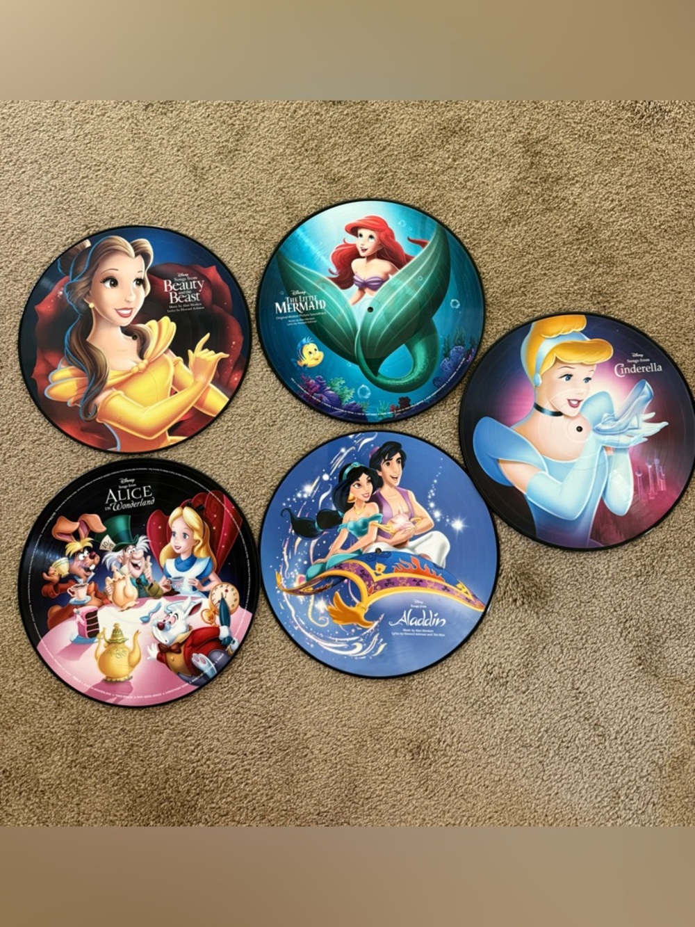 Disney Vinyls - Set of 5